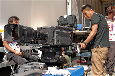 One of the only three existing 8K cameras in the world